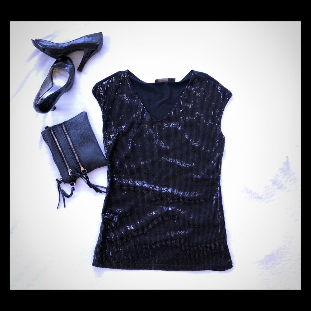 The Limited Sequined Blouse
